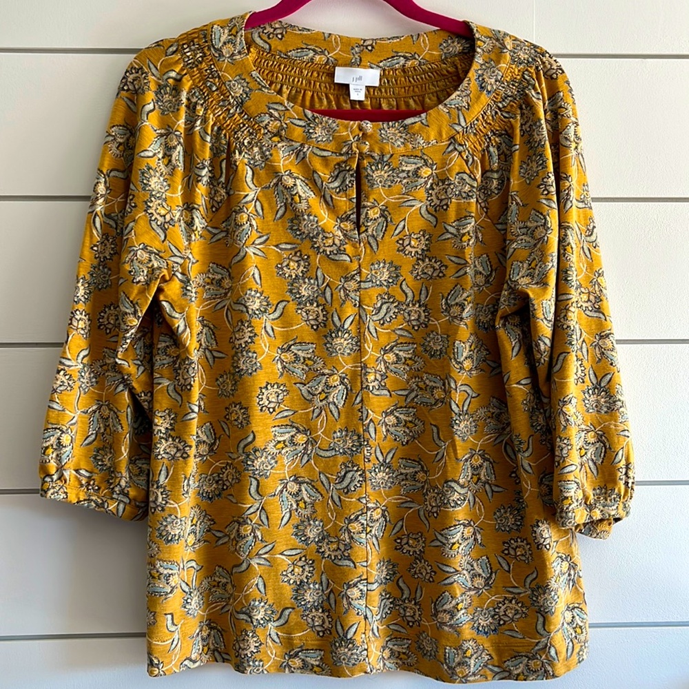 J. Jill Cotton Modal Top